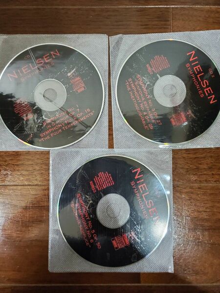 ニールセン 交響曲全集 クチャル＆ヤナーチェク・フィル（3CD）ケース無