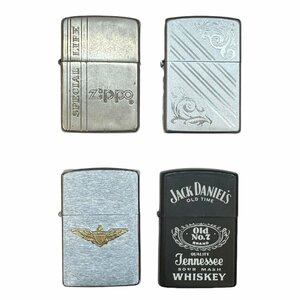 ZIPPO　ジッポライター　まとめ出品　※ZIPPO社ライター3本+ZIPPO型他社オイルライター1本　喫煙具