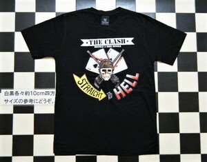 ザ クラッシュ 新品 半袖Tシャツ サイズ M 黒 Z2985　身幅約50cm