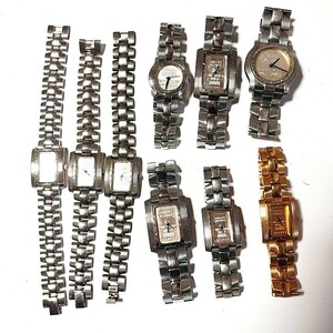 CREDIT SUISSEのみ FINE SILVER 999.0 9個 銀製 宝石宝飾 アクセサリー まとめて メンズレディース腕時計 大量 セット kg本点個 v16