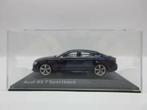 1/43　アウディ ディーラー特注品 Audi RS7 Sportback　RS7スポーツバック　ミニカー