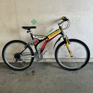 (U)□岐阜発　△SPECIALIZED/スペシャライズド/FSR/マウンテンバイク/3×9段変速/走行確認/防犯有り/現状品　R6.4/16□