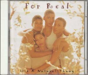 中古CD■R&B/SOUL■国内盤／FOR REAL／It's A Natural Thang／1994年■Brian McKnight, Gerald Albright, En Vogue, SWV, TLC, Jade, 702