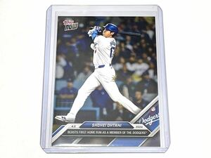 TOPPS NOW 2024 大谷翔平 ドジャース移籍 1号ホームラン 記念カード Dodgers Shohei OHTANI card #36　