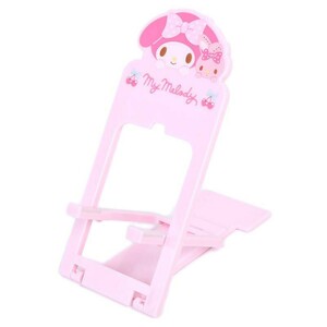 マイメロディ My Melody スマートフォンスタンド スマホスタンド ピンク 折り畳み サンリオ Sanrio キャラクター インテリア