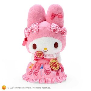 マイメロディ My Melody チュッパチャプス コラボ ぬいぐるみ コラボレーション ピンク サンリオ Sanrio キャラクター リボン ラブリー