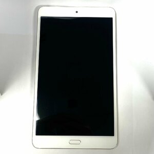 1円～【ジャンク品】dtab Compact d-02K SIMロック解除済み docomo HUAWEI 〇判定 バッテリー膨張 背面浮き