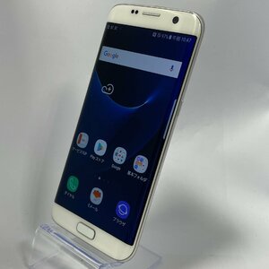 1円～【中古美品】Galaxy S7 edge SCV33 　au端末　Samsung　SIMロック解除済み　〇判定