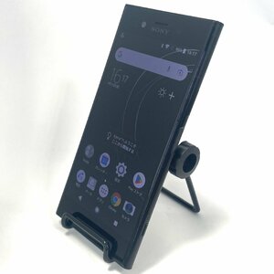 1円～【中古】【ジャンク品】Xperia XZ1 SoftBank　SIMロック解除済み　〇判定　 画面浮き