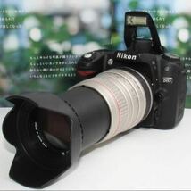 新品カメラバッグ付きニコン D80 超望遠 300mm レンズセット_画像1