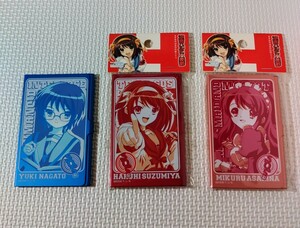  Suzumiya Haruhi no Yuutsu business card case 3 point set length . have . morning ratio ....