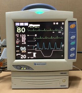 日本光電 生体情報モニタ 心電図 呼吸数 酸素飽和度 血圧 体温 取扱説明書 医療 動物 病院 nihonkohden 患者 多項目モニタ 麻酔モニタ