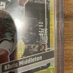 Khris Middleton donruss 10枚限定 milwaukee bucks クリスミドルトン ミルウォーキー バックス national basketball nba cardの画像2