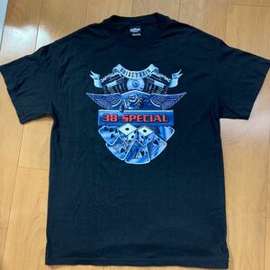 38 SPECIAL/ロックTシャツ美品 L WINTERLAND CLASSIC ROCK ブラック 半袖 