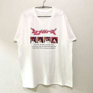 Bjork Tシャツ フリーサイズ ビョーク Tee ホワイト