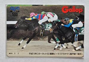 Gallop抽プレクオカード【ガーネットS】ビーマイナカヤマ