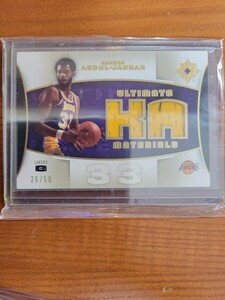 07-08 Ultimate Materials Jersey Kareem Abdul Jabbar 50シリ Lakers アブドル ジャバー カリーム ジャージ