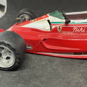 1円 希少 レア EIDAI 永大 FERRARI フェラーリ 312 T2 1/20 ミニカー 玩具 おもちゃ レトロ ヴィンテージ コレクション 現状品 保管品の画像8