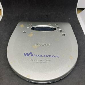 1円 希少 レア SONY ソニー WALKMAN ウォークマン G-PROTECTION D-E777 ポータブル CD プレイヤー CD ウォークマン シルバー 現状品 レトロの画像5