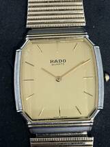 1円 希少 レア RADO ラドー メンズ レディース 腕時計 ゴールド 金色 ウォッチ コレクション レトロ ヴィンテージ 現状品 保管品 アナログ_画像4