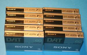 未開封　DATテープ　SONY　60分　10本