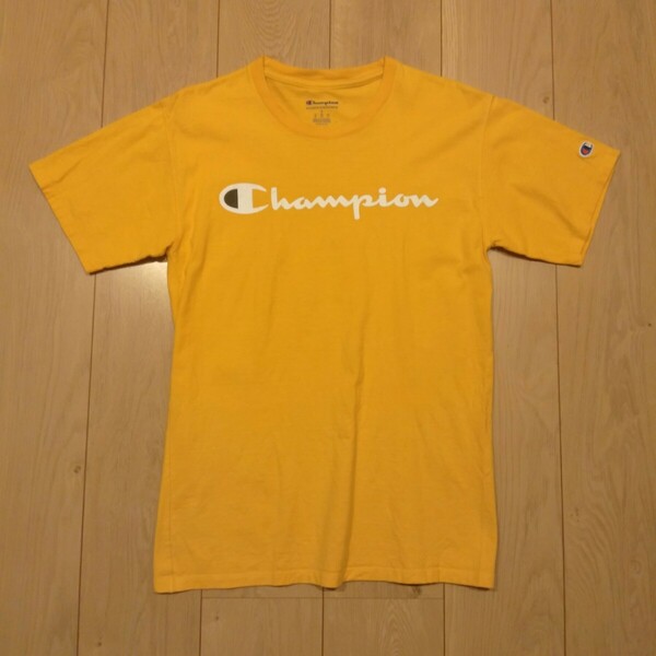 USA古着卸 Sサイズ Champion チャンピオン ロゴ プリント Tシャツ 