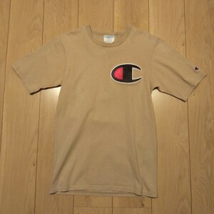 USA古着卸 Sサイズ Champion チャンピオン ロゴ ワッペン Tシャツ 