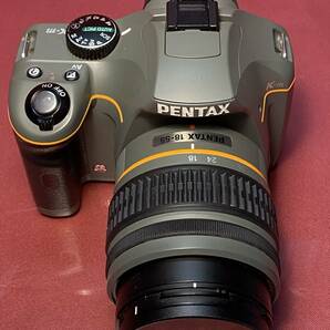 PENTAX K-m olive  18-55F3.5-5.6AL.Olive レンズ付き 送料無料の画像7