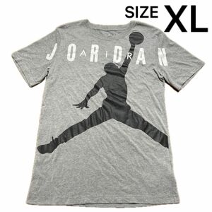 メンズ　AIR JORDAN エアジョーダン ジャンプマン　半袖Tシャツ　灰色　XLサイズ