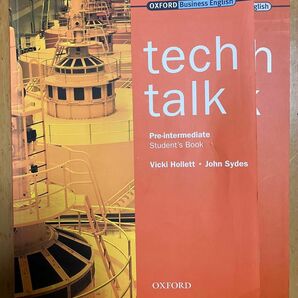 【中古】tech talk Pre-intermediate Student's Book + Workbook セット