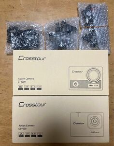 【中古･付属品多数】Crosstour CT9500 & CT9000 アクションカメラセット