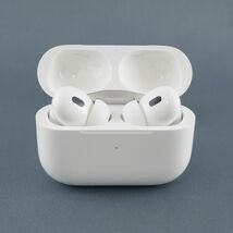 Apple AirPods Pro 第二世代 USED美品 エアーポッズ プロ ワイヤレスイヤホン MagSafe充電ケース Lightning MQD83J/A 完動品 KR V0024_画像1