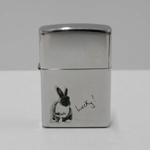 Zippo Paul Smith ウサギ Lucky! USED美品 2017年製 ジッポー ポールスミス 喫煙具 ライター レアデザイン 中古 X5282