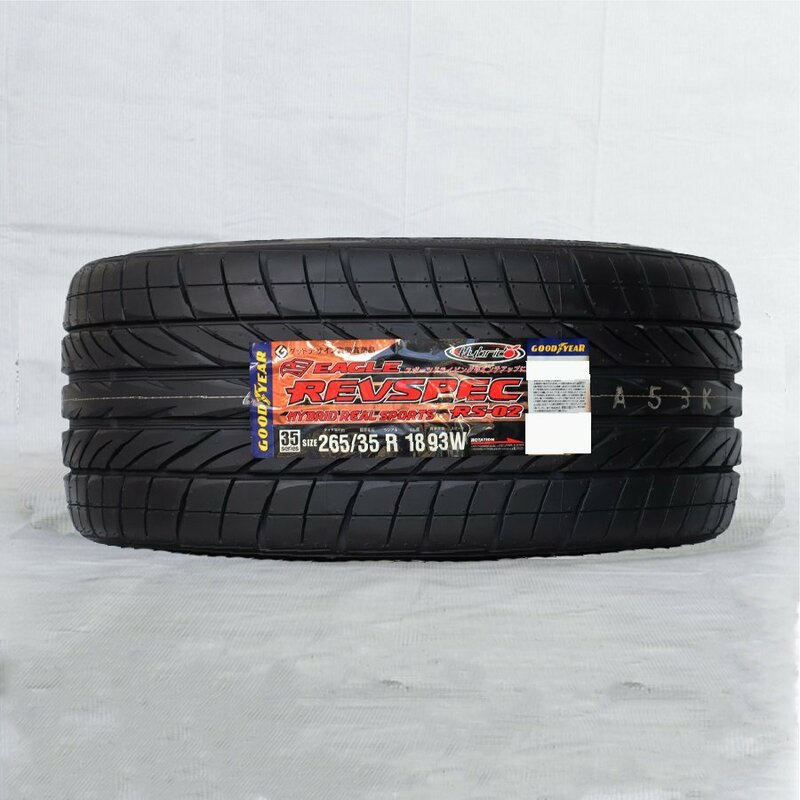 送料無料 265/35R18 93W GOODYEAR グッドイヤー EAGLE REVSPEC RS-02 21年製 正規品 新品 サマータイヤ 1本価格 【セール品】