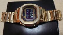 人気 Gショック フルメタル GMW-B5000GD-9JF ゴールドカラー 腕時計 G-SHOCK ジーショック 5回程度使用 カシオ CASIO 国内正規品 時計_画像2