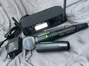 SHURE 2.4G GLXD2/4 SM58 ワイヤレスマイクシステム[USED]