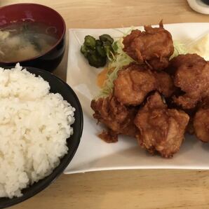 1円即決 相互評価 フリー素材 画像データ 唐揚げ定食③の画像1