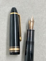 C864 MONTBLANC モンブラン 万年筆 MEISTERSTUCK マイスターシュテック N_146 4810 ペン先 14K 585 刻印あり 筆記未確認_画像8