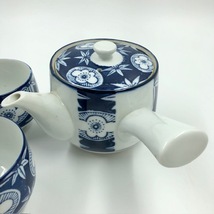 C876 有田焼 茶器セット 急須 湯呑 5客揃 共箱 和食器 6点 まとめ売り_画像3