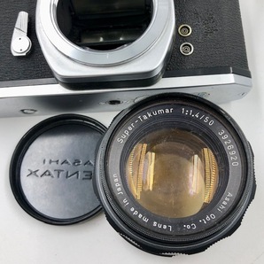 C927 ASAHI PENTAX アサヒ ペンタックス SPOTMATIC フィルムカメラ 動作未確認 レンズ ケースセットの画像9