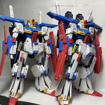 MG ダブルゼータガンダム　ノーマルと強化型2機体　完成品_画像1