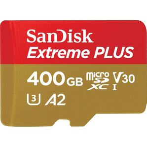 新品 未使用品 !! SanDisk Extreme Plus microSDXC 400GB サンディスク エクストリームプラス の画像1