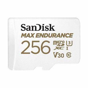 新品 未使用品 !! SanDisk MAX Endurance microSDXC 256GB アダプター付属 サンディスク マックスエンデュランス の画像1