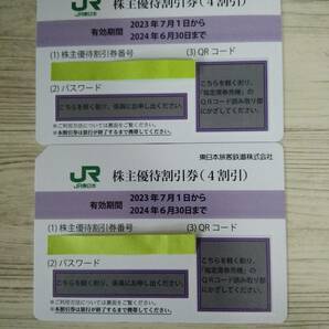 JR東日本 株主優待券２枚の画像1