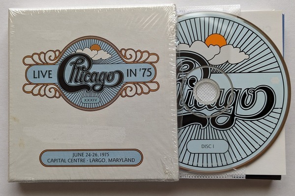 シカゴ Chicago LIVE IN '75 ライノ・ハンドメイド 輸入盤国内仕様・英文解説日本語訳付 CD2枚組 GOT TO GET YOU INTO MY LIFE