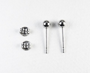  this month. ... discount commodity! Pt900 circle sphere 3mm earrings new goods unused goods ( free shipping )