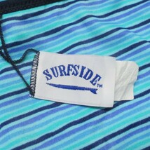 C0152★ハイレグ SURFSIDE 水色 スカイブルー 花柄 かわいい 紺 ネイビー レディースL相当 スイムショーツ 水着ボトム ビキニパンツ プール_画像6