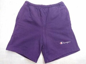 made in usa Champion sweat pants short pants L purple series condition good beautiful goods America made 