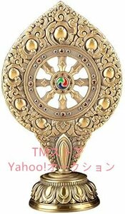 法輪 密教仏具 大法輪 総高24CM 密教で使われる仏具 風水グッズ 縁起物 財運 開運 お守り 開運祈願グッズ