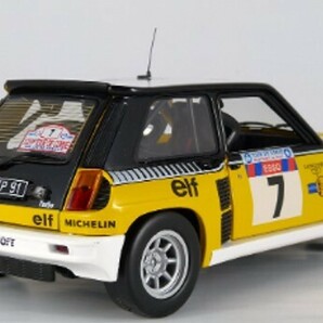 ★7349_1/24_タミヤ_RENAULT 5 TURBO RALLY [ルノー 5(cinq) ターボ ラリー仕様] 未開封 モーターライズの画像6